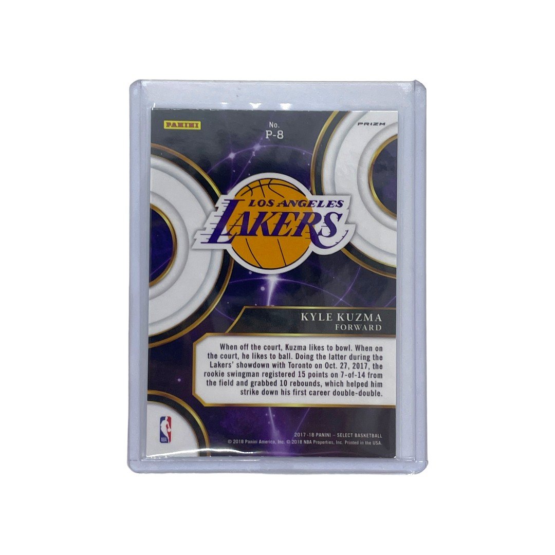 PANINI NBAカード SELECT PRIZM PHENOMENON SILVER KYLE KUZMA #P-8 中古 IT1
