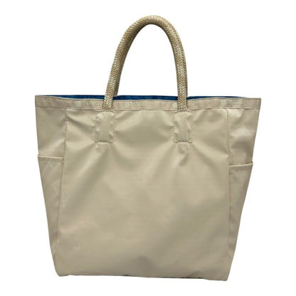 LESPORTSAC レスポートサック ハンドバッグ リバーシブル アイボリー 鞄 ミニ レディース 小さめ 中古 W４