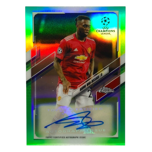 TOPPS サッカーカード CHROME AARON BISSANA MANCHESTER UNITED 70/99 #CA-AWB 中古 IT2