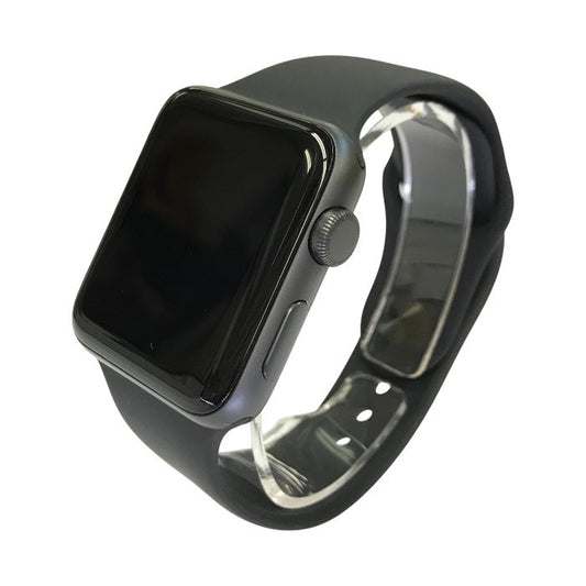 Apple Watch SERIES3 42MM スマートウォッチ スペースグレイ スポーツバンド アルミニウムケース フィットネス 8GB MTF32J/A 中古 T1