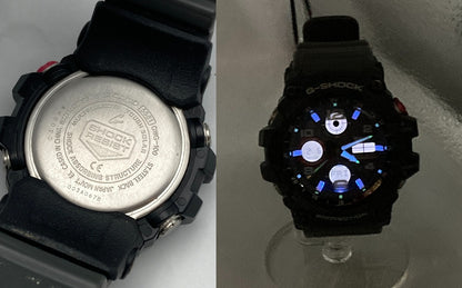 CASIO カシオ Gショック マスターオブG マッドマスター タフソーラー 腕時計 GWG-100-1A8JF メンズ 中古 D4