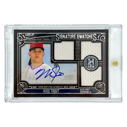 TOPPS MLBカード MUSEUM COLLECTION MIKE TROUT ANGELS 48/50 #SST-MTR 中古 IT1