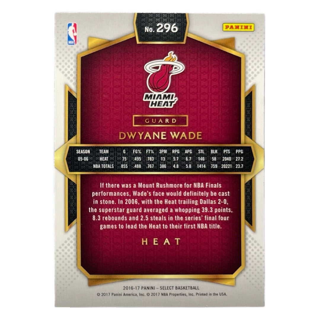 PANINI NBAカード SELECT DWYANE WADE MIAMI HEAT #296 中古 IT2