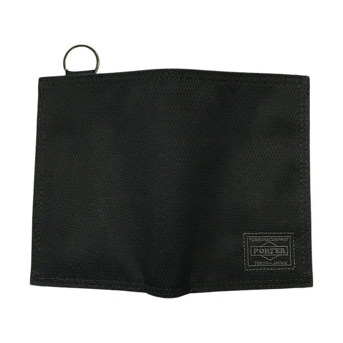 PORTER ポーター ディル ウォレット L 財布 ユニセックス DILL WALLET ナイロン コインケース 小銭入れ ブラック 653-09755 中古 T1