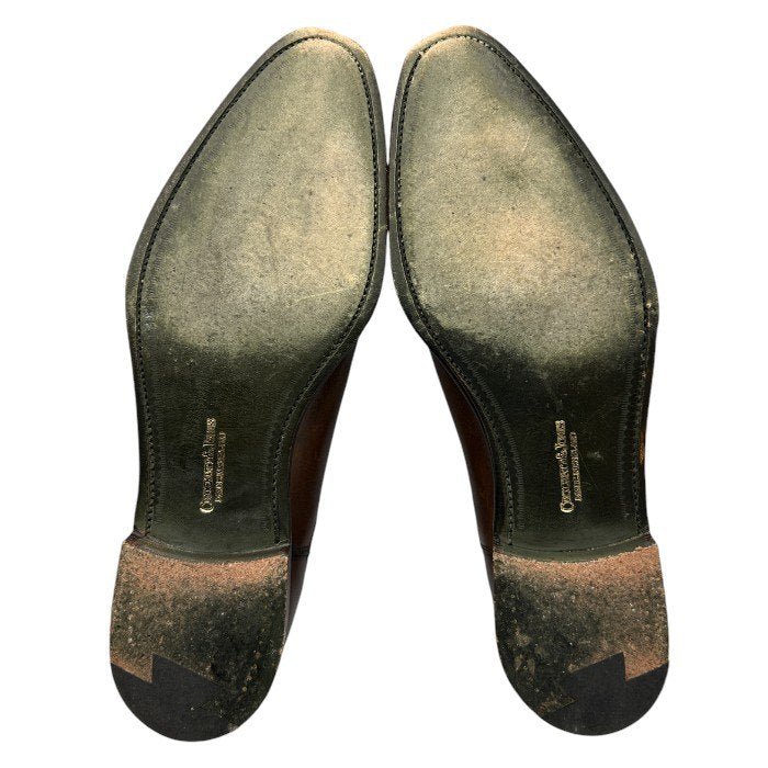 CROCKETT＆JONES クロケット＆ジョーンズ CRANFORD サイドゴアブーツ 6 1/2 E (約25cm) 靴 シューズ メンズ 革靴 レザー 中古 W４