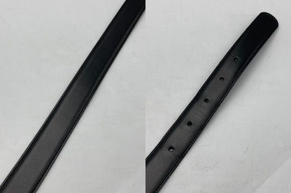 MONT BLANC  モンブラン バックル レザーベルト メンズ 中古 D4