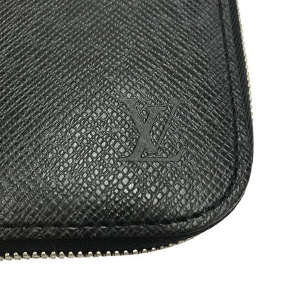LOUIS VUITTON ルイヴィトン タイガ エテュイ 5 クラヴァット ネクタイケース メンズ ビジネス 出張 旅行 ブラック M30302 中古 T1