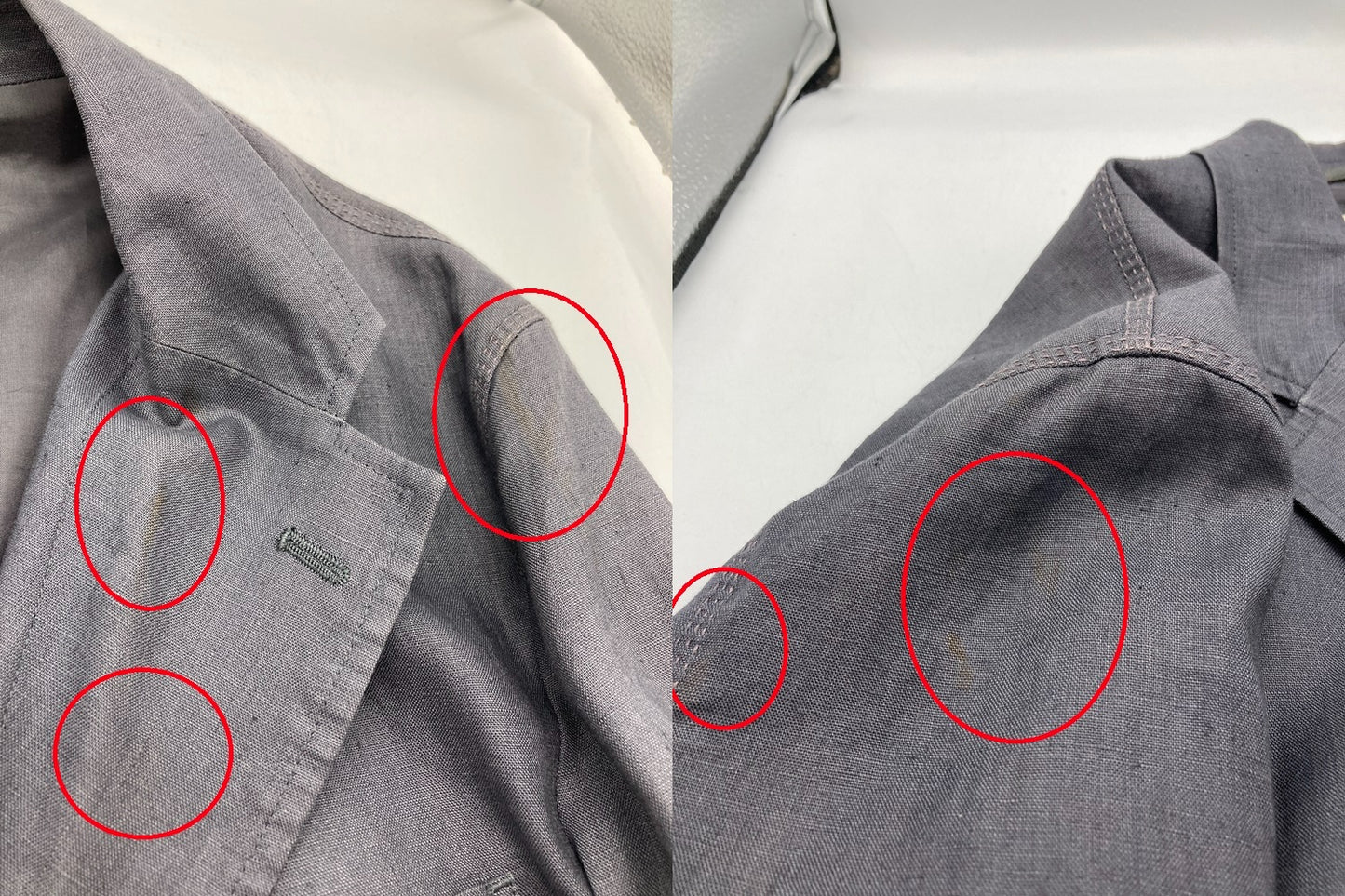 ISSEY MIYAKE MEN イッセイミヤケ メン リネン テーラードジャケット ME12FD574 サイズ3 中古 D4