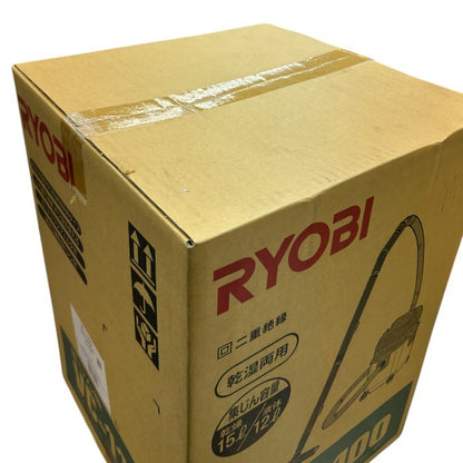 未開封品 RYOBI リョービ 乾湿両用クリーナー VC-1100 集じん機 掃除機 家電 中古 W1