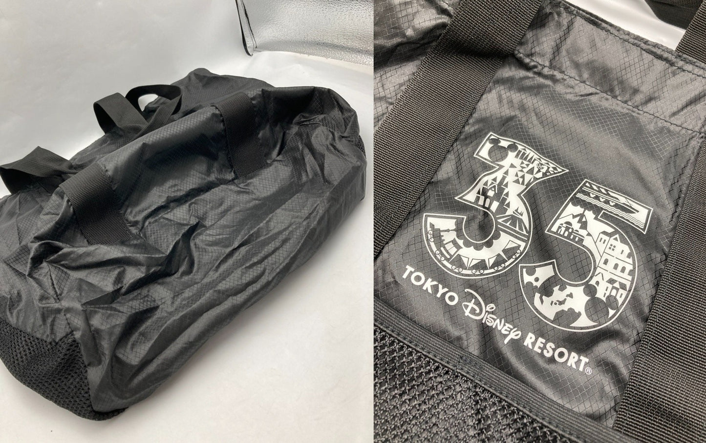adidas×TOKYO Disney RESORT アディダス 東京ディズニーリゾート 35周年記念 トートバッグ/エコバッグ 中古 D4