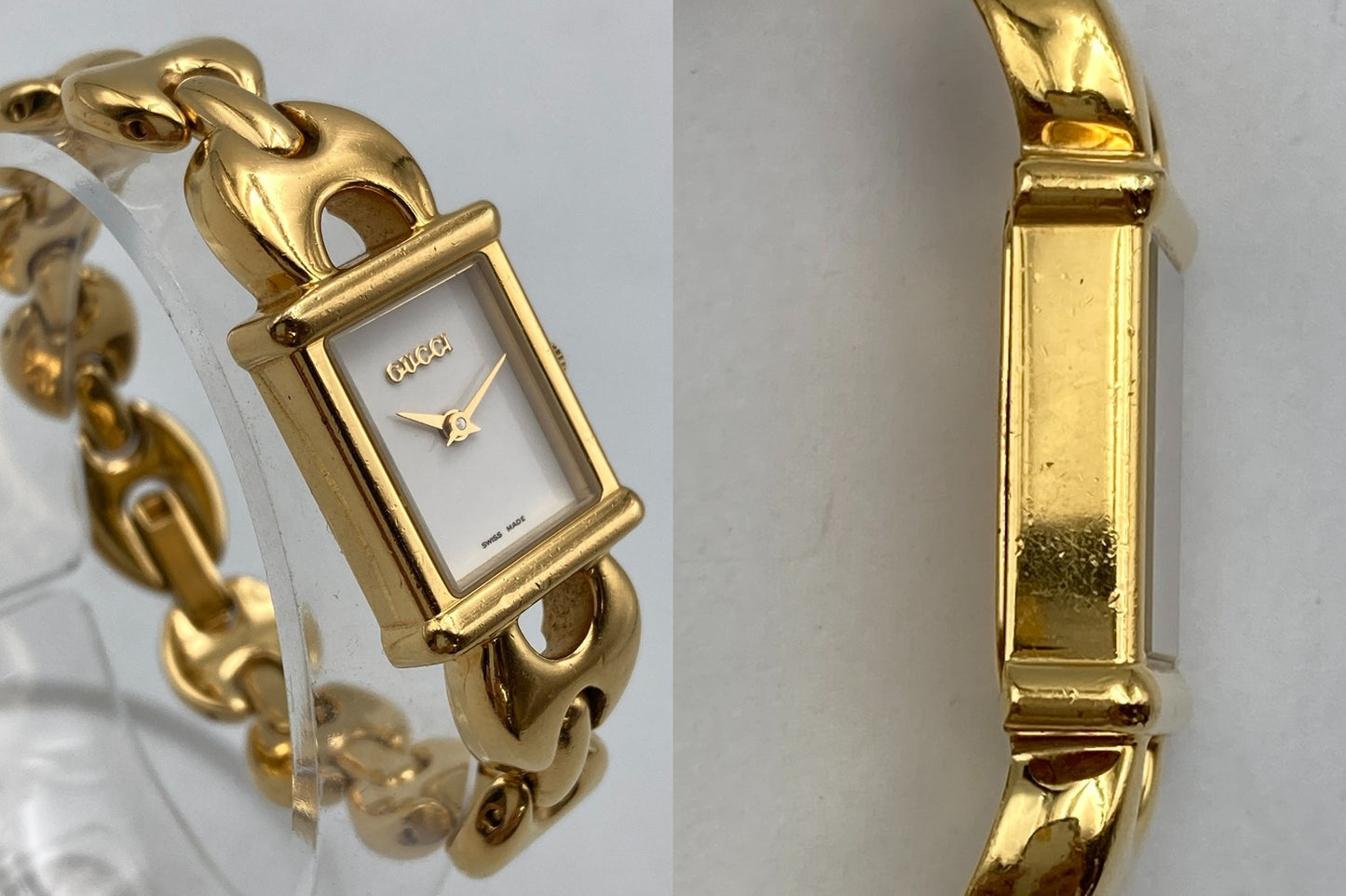 GUCCI グッチ チェンジベルト 腕時計 クオーツ 1800L レディース 中古 D4