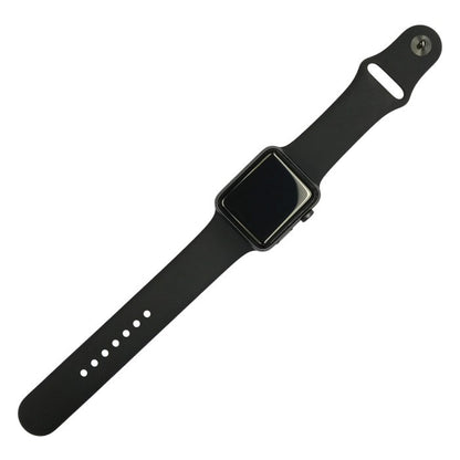 Apple Watch SERIES3 42MM スマートウォッチ スペースグレイ スポーツバンド アルミニウムケース フィットネス 8GB MTF32J/A 中古 T1