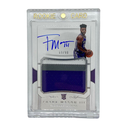 PANINI NBAカード NATIONAL TREASURES FRANK MASON Ⅲ KINGS 69/99 #133 中古 IT2