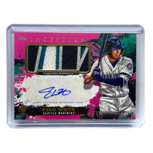 TOPPS MLBカード INCEPTION EVAN WHITE MARINERS 41/75 #APC-EW 中古 IT2