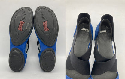 CAMPER カンペール Right Nina ライトニナ クロスストラップ サンダル サイズ38 レディース 中古 D4