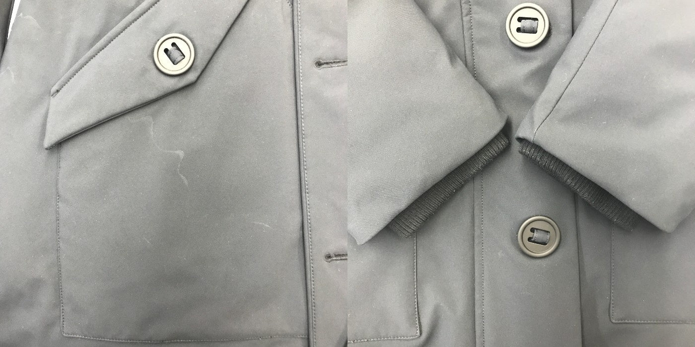 SAVE THE DUCK セーブ・ザ・ダック 中綿ジャケット ブラック/P40413W 2/M アウター レディース ミドル丈 冬 中古 W1