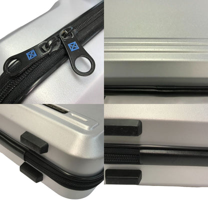ZERO NEWYORK ゼロニューヨーク アタッシュケース メンズ ポリカーボネイト ハード アタッシェ ゼロハリバートン PC収納 グレー 中古 T1