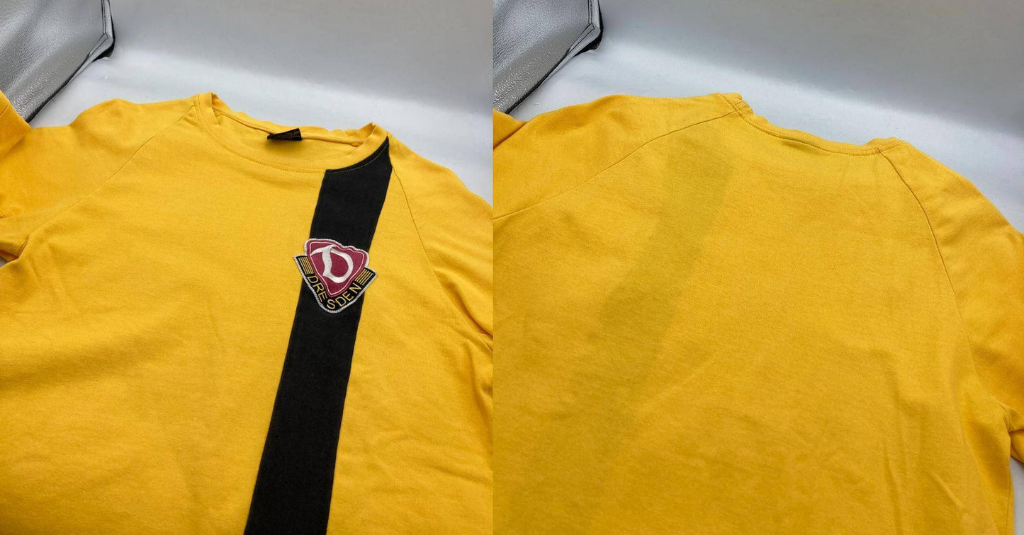 COPA CLASSIC FOOTBALL コパ クラシック ディナモ・ドレスデン 1975-1976 ユニフォームTシャツ サイズM 中古 D4