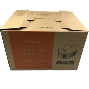 yselect ヤマダ オリジナル 糖質カット炊飯器 5.5合 ローズシルバー YRC05MK Y1