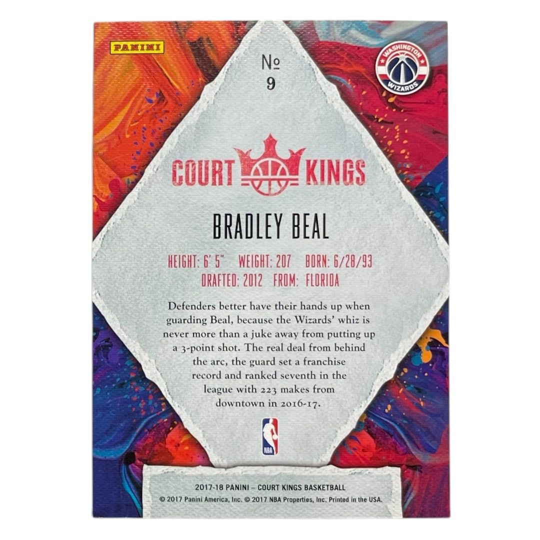 PANINI NBAカード COURT KINGS BRADLEY BEAL WIZARDS #9 中古 IT2