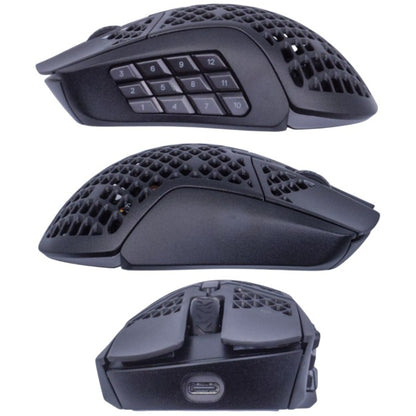 SteelSeries ゲーミングマウス 無線 ワイヤレス Aerox 9 Wireless 18ボタン 62618 中古 a1