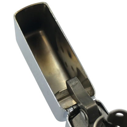 ZIPPO × Rolling Stones ローリングストーンズ オイルライター 40周年記念 限定10000個 シリアルナンバー シルバーカラー 中古 T1