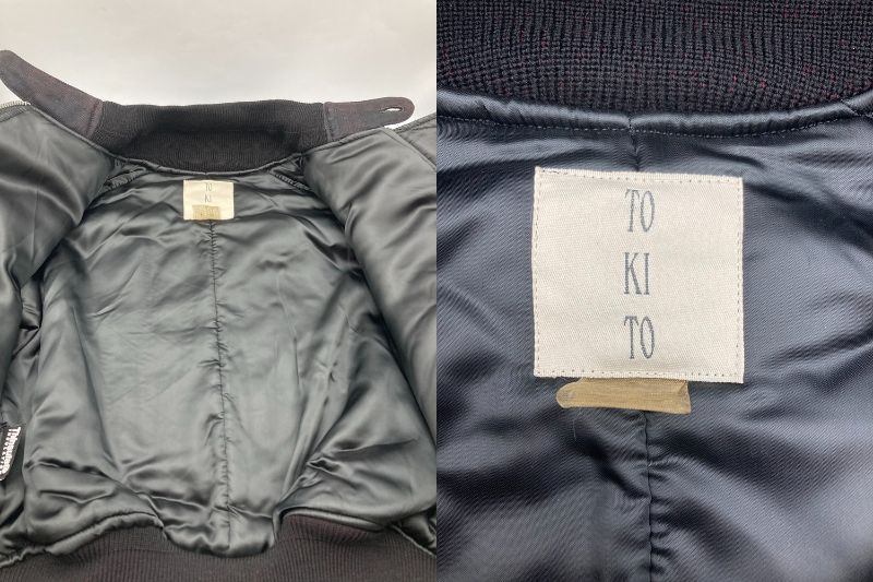 TOKITO トキト チェック柄 ライダース ブルゾン サイズ2 中古 D4