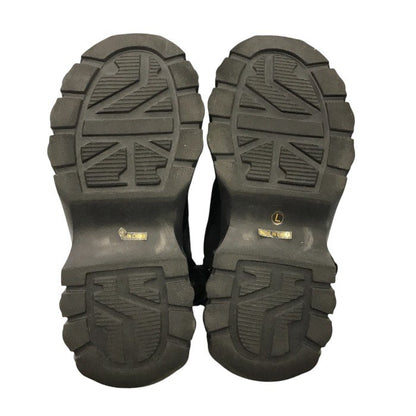 HARE サンダル レディース 夏 レザー ラメ メッシュ ブラック Lサイズ 中古 M1