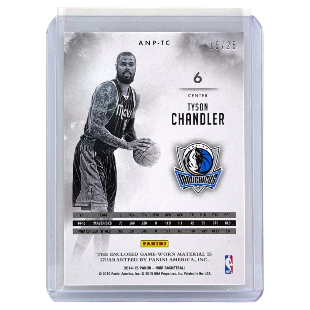 PANINI NBAカード NOIR TYSON CHANDLER MAVERICKS /25 #ANP-TC 中古 IT1