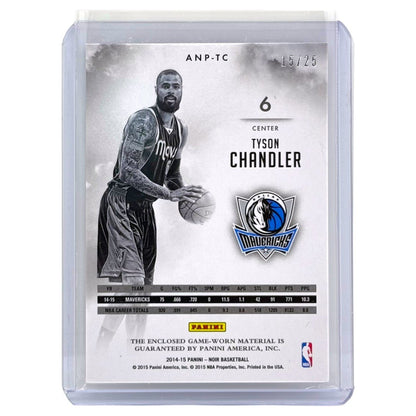 PANINI NBAカード NOIR TYSON CHANDLER MAVERICKS /25 #ANP-TC 中古 IT1