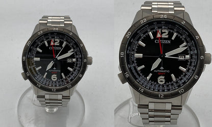 CITIZEN シチズン プロマスター SKYシリーズ メカニカルGMT 腕時計 NB6046-59E 中古 D4