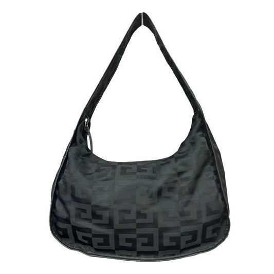 GIVENCHY ジバンシー 4ｇ ワンショルダー バッグ 鞄 ハンドバッグ 小さめ ミニ レディース ブラック 総柄 中古 W４