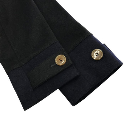 Vivienne Westwood MAN ヴィヴィアンウエストウッドマン ピーコート メンズ ナポレオン ウール ブラック/ネイビー 46サイズ VW-MH-78707 中古 T1