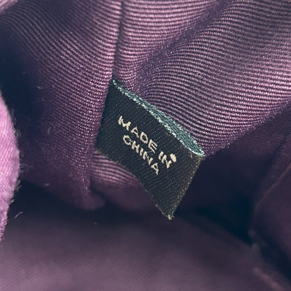 COACH コーチ ハンドバッグ レディース レザー エンボス ブロンズ ミニ 小さめ 型押し シグネチャー 総柄 中古 W４