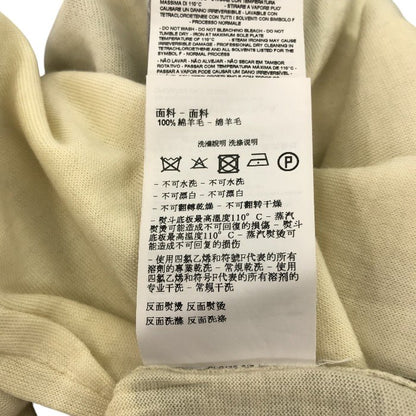 EMPORIO ARMAN エンポリオアルマーニ ニットトップス メンズ 秋冬 綿100％ アイボリー/グレー Mサイズ 3D1MV7 1M07Z 中古 M1