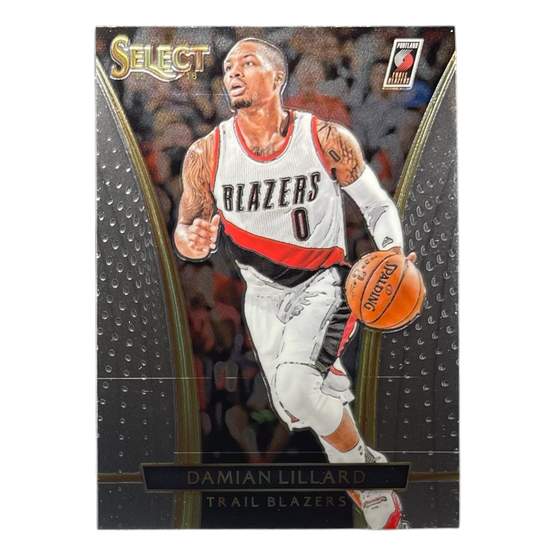 PANINI NBAカード SELECT DAMIAN LILLARD PORTLAND TRAIL BLAZERS #218 中古 IT2