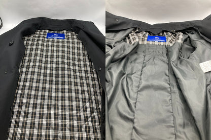 BURBERRY LONDON BLUE LABEL バーバリー ロンドン ブルーレーベル ショート丈 ダブルブレストコート サイズ38 中古 D4