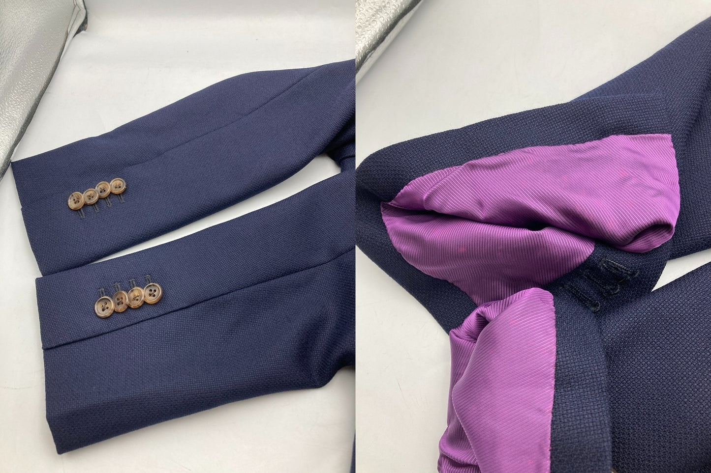 SHIPS MEASUREMENT CUSTOM ORDER シップス×カノニコ テーラードジャケット 中古 D4