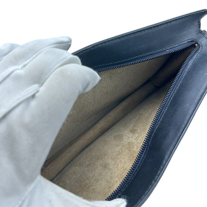 dunhill ダンヒル レザー セカンドバッグ 本革 鞄 クラッチバッグ メンズ ビジネス おでかけ 中古 W４