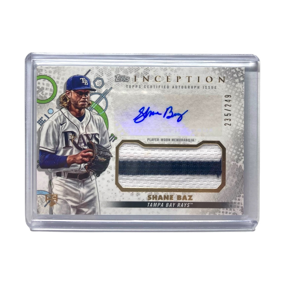 TOPPS MLBカード INCEPTION SHANE BAZ RAYS 235/249 #IAP-SBA 中古 IT2