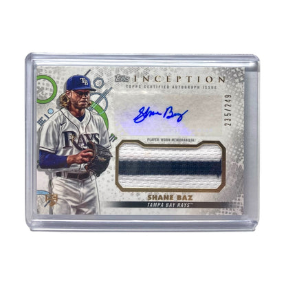 TOPPS MLBカード INCEPTION SHANE BAZ RAYS 235/249 #IAP-SBA 中古 IT2