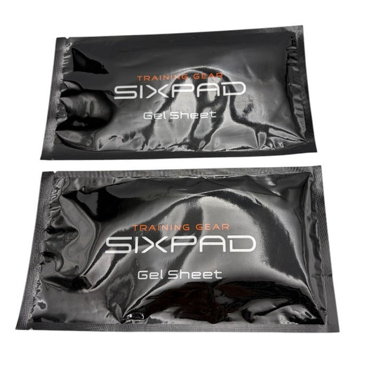 未使用品 SIXPAD Abs Belt シックスパッド専用 高電導ジェルシート 6pcs SP-AB2218G-B  2セット シックスパッド 健康用品 ジェル 中古 W４