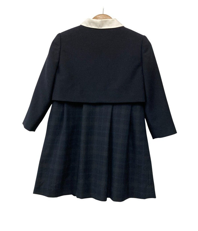 MIKIHOUSE ミキハウス フォーマル 3点セット 100cm 女の子 アンサンブル 中古 D4