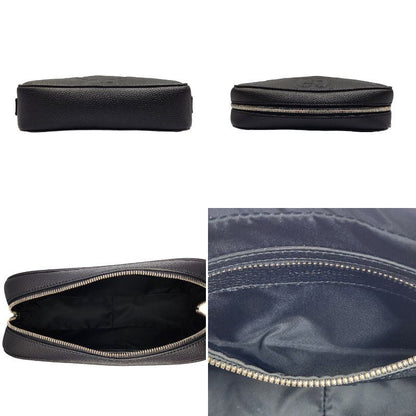 GUCCI グッチ ジャンボGG コスメティックケース レディース レザー ポーチ ブラック 766957 中古 T1