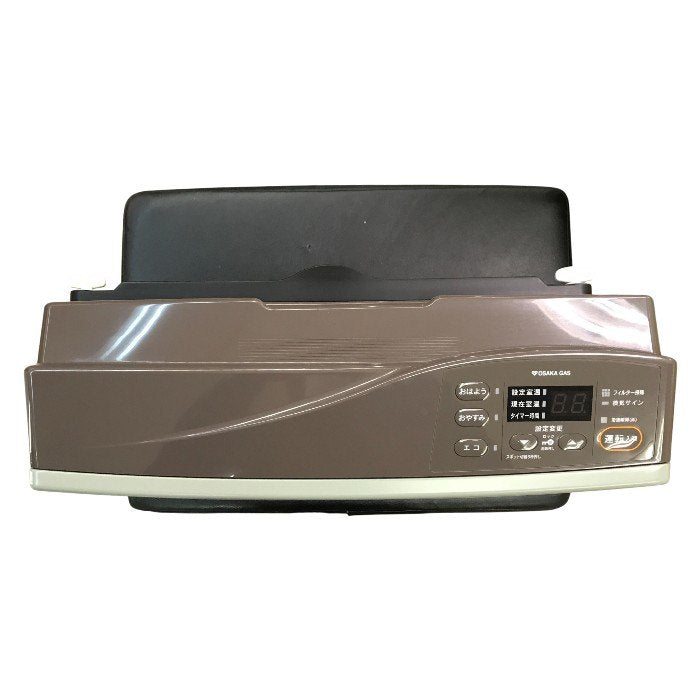 大阪ガス ガスファンヒーター ラテグリーン 都市ガス用 12A/13A 木造11畳/コンクリート造15畳 エコモデル 140-9493 中古 T1