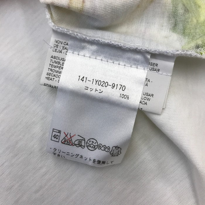 ETRO エトロ Tシャツ メンズ 半袖 コットン DELLA SALUTE マルチカラー/ホワイト 2XLサイズ 141-1Y020-9170 中古 T1