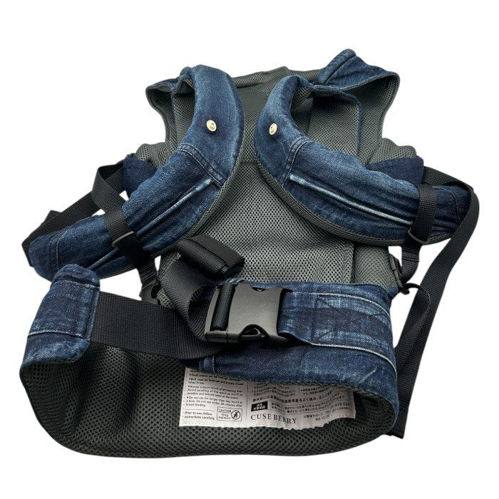 CUSE BERRY キューズベリー ニコ デニム 抱っこ紐 ベビー用品 4ヶ月から24ヶ月 6ヶ月～36ヶ月 中古 W４