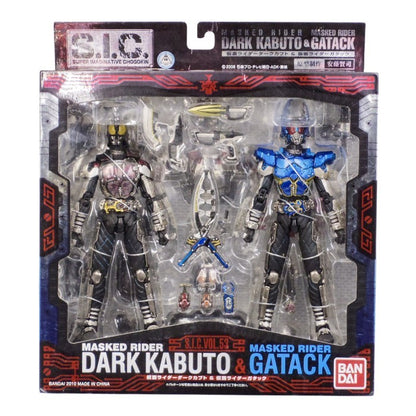 BANDAITAMASHII NATIONS S.I.C VOL.53 仮面ライダーダークカブト&ガタック 中古 a1