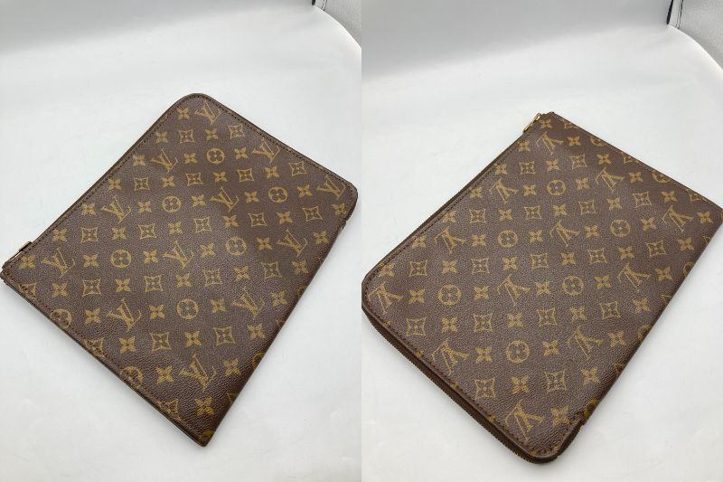 LOUIS VUITTON ルイヴィトン モノグラム ポッシュドキュマン30 ドキュメントケース M53457 中古 D4