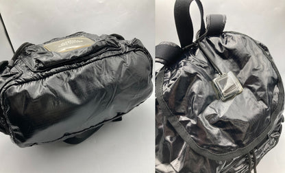 MARC JACOBS マークジェイコブス ザ リップストップ バックパック リュックサック ブラック 中古 D4